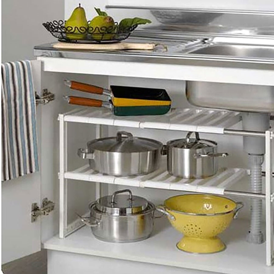Under Sink Magic Organizer Adjustable Rack - Image 0