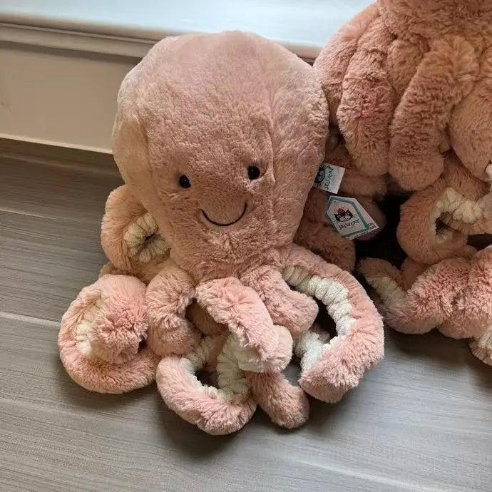 Friendly Octopus Soft Huggable Plush Toy - Image 6