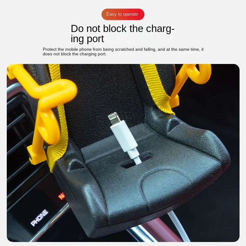 Universal Car Seat Shape Phone Holder - Image 4