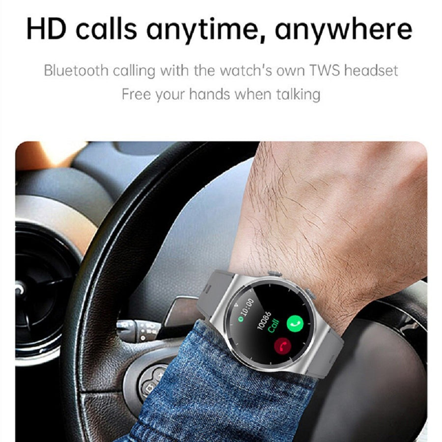 Classic Waterproof Built-in Earphone Smartwatch - Image 2