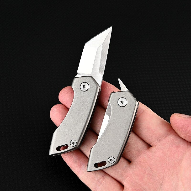 Titanium Alloy Pocket Keychain Knife - Image 0