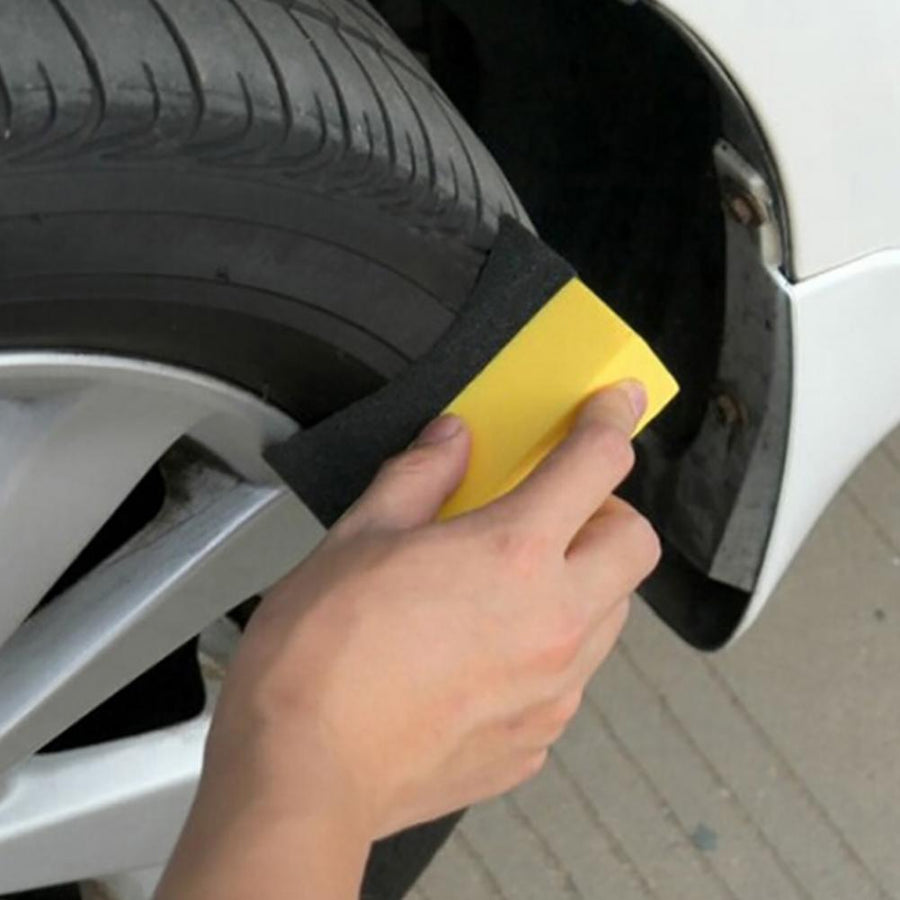 Car Strong Tire Waxing Sponge - Image 2