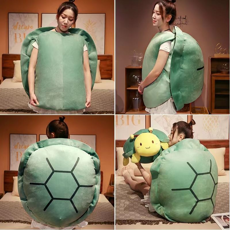 Big Turtle Shell Plush Soft Pillow - Image 5