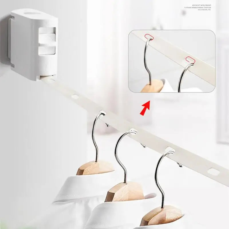Clothesline Space-Saving Adjustable Laundry Drying Rope - Image 0
