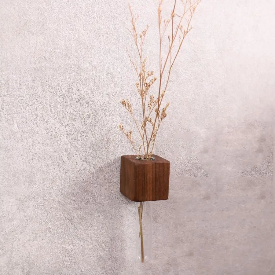 Wooden Magnetic Flower Tube Vase - Image 11