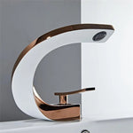 Nordic Arch Artistic Deck Mounted Faucet