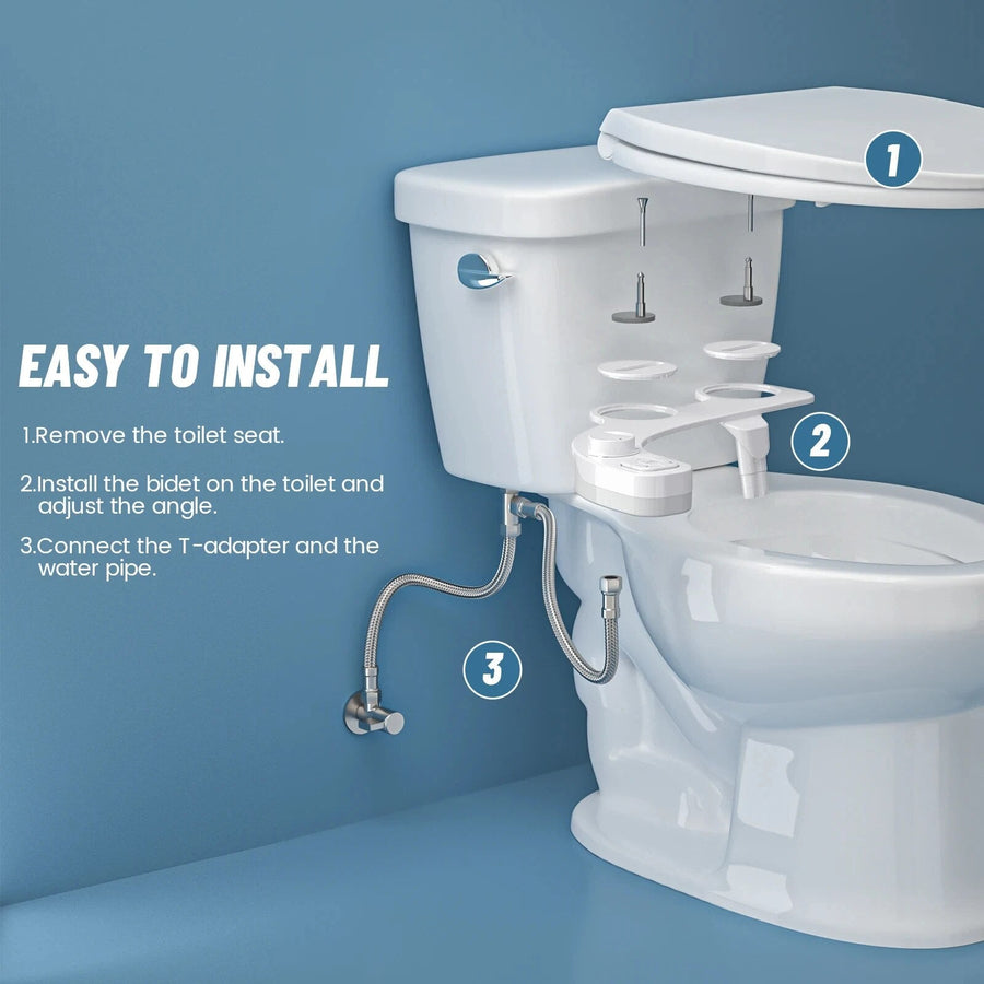 Self Cleaning Dual Nozzle Pure Hygiene Bidet - Image 2