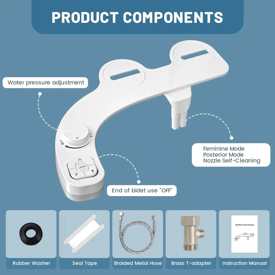 Self Cleaning Dual Nozzle Pure Hygiene Bidet - Image 4