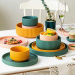 Colorful Ceramic Dinner Plate