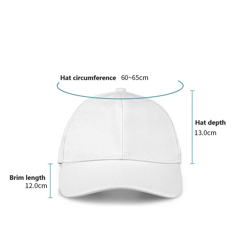 Luminight Rechargeable Fiber Optic Glow Baseball Cap