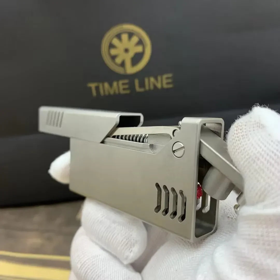 Mechanical Titanium EDC Stress Relief Lighter - Image 1