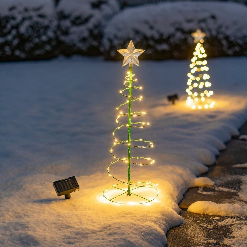 Solar Garden Led Christmas Tree Light - Image 0