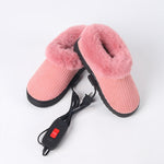 Rechargeable Heated Indoor Winter Slippers