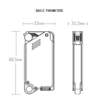 Blue Flame Ignition Mechanical Gas Lighter - Image 4