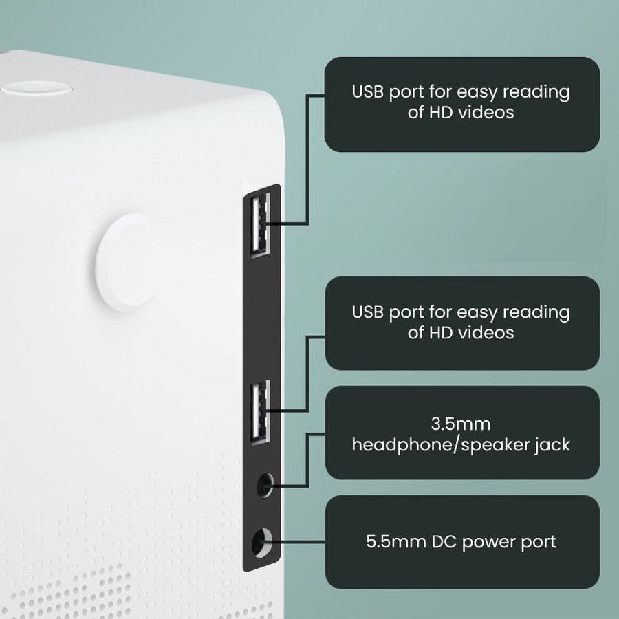 Movie Night Life Mini HD Video Projector - Image 5