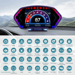 Digital Car Head-Up Crystal Display Speedometer