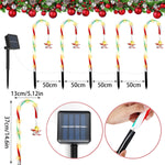 Candy Cane Lane LED Solar Lamp