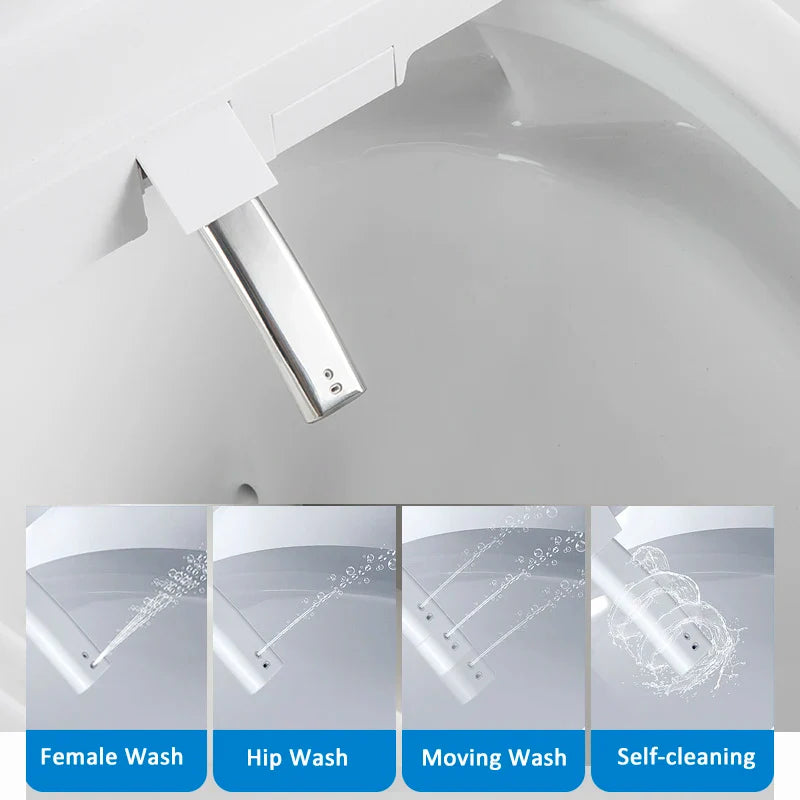 Heated Smart U-Shape Electric Bidet Cover Toilet Seat - Image 9