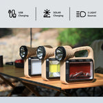 Sun Glow Solar LED Camping Flashlight