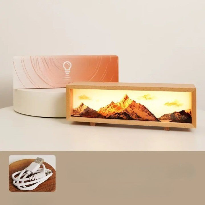 Dream Aura Interactive Desktop Artsy Canvas Lamp - Image 12