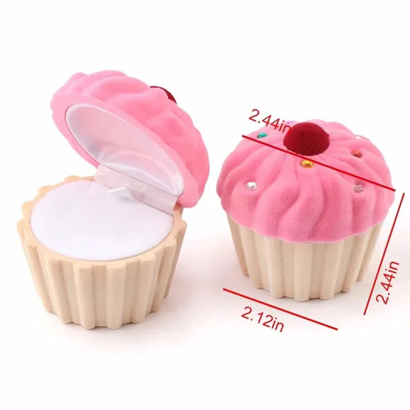 Shape Library Velvet Jewelry Ring Box Collection