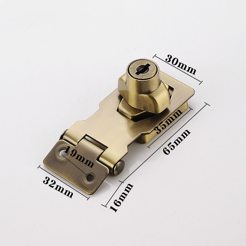 Cabinet Secure Stainless Steel Heavy Duty Drawer Lock - Image 8