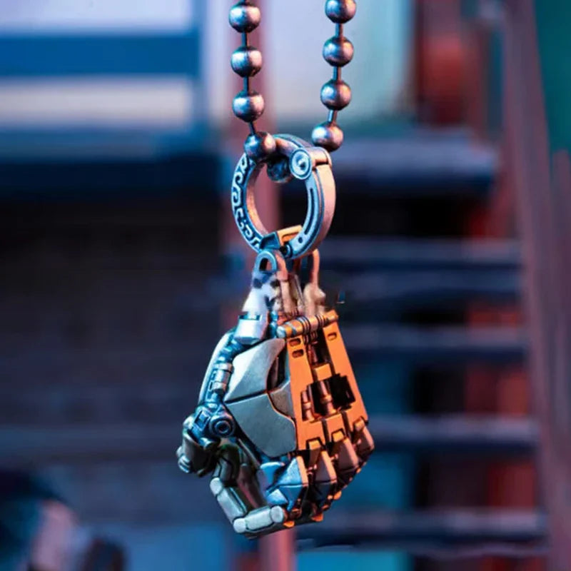 Robotic Mechanical Hand Necklace - Image 4