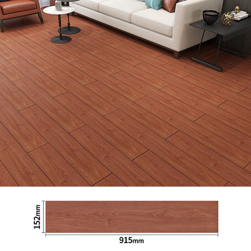 Modern Wood Grain PVC Self-Adhesive Floor Sticker