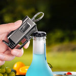 Modern Windproof MetalBottle Opener Keychain Lighter