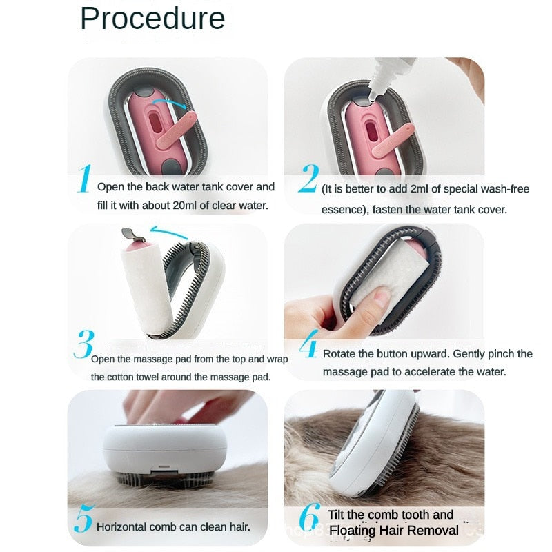Sticky Fresh Fur Pet Water Cleaning Brush - Image 4