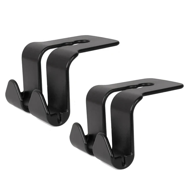 Space-Saver Double Hook Car Back Seat Hangers - Image 4