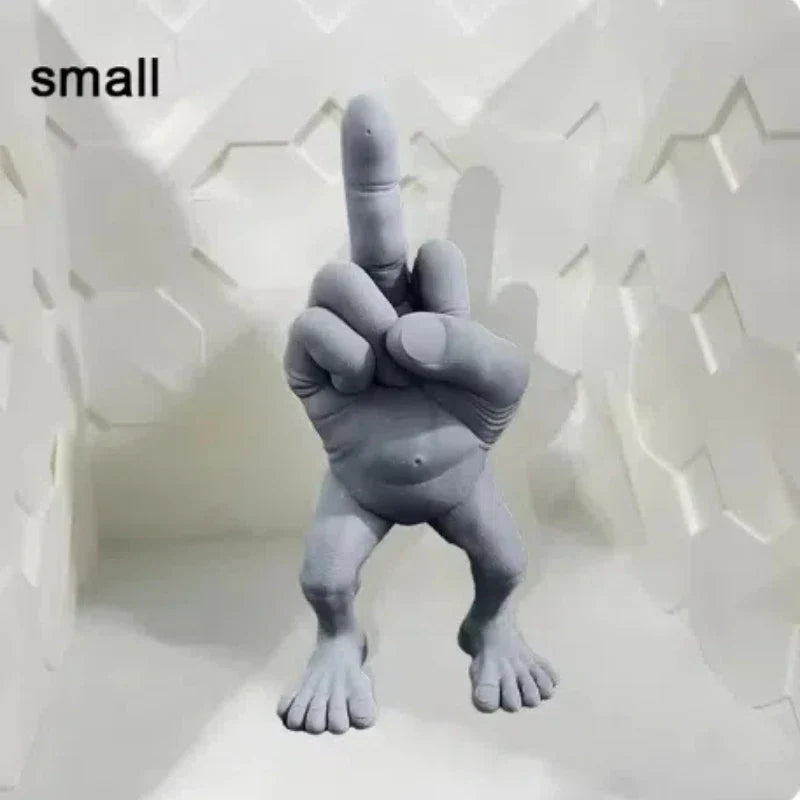 3D Printed Middle Finger Funny Decor - Image 6
