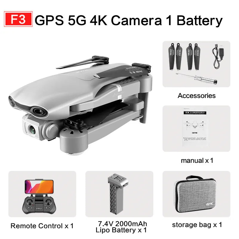 4K Sky View Dual Camera Auto Return Drone