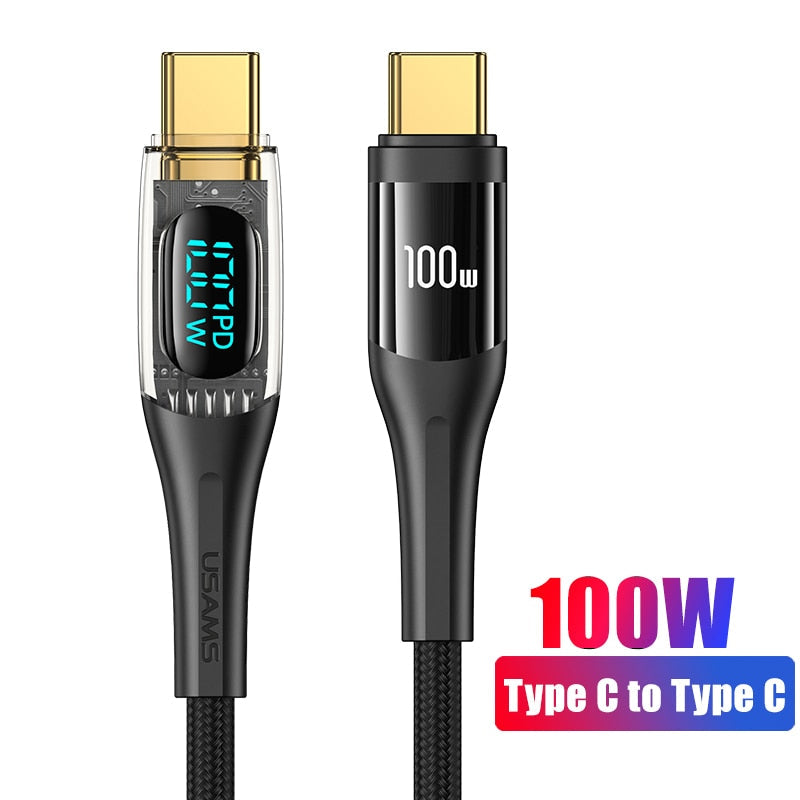 Turbo Connect Led Display Fast Phone Charging Cable