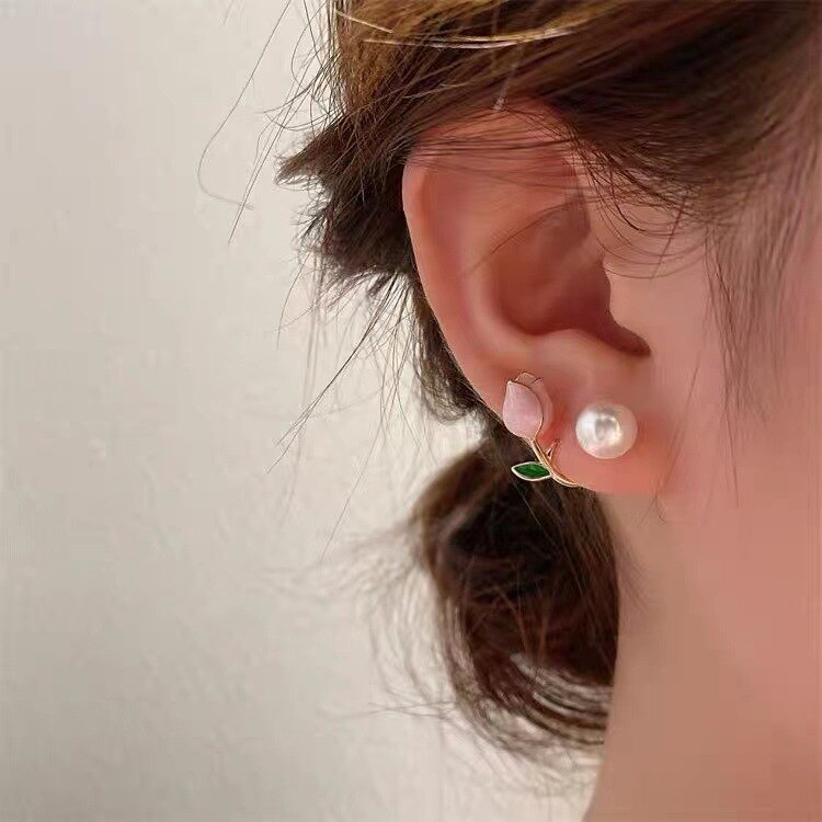 Blossom Beauty Flower Love Earrings - Image 5