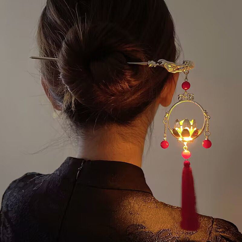 Ancient Style Lantern Hair Pins - Image 1