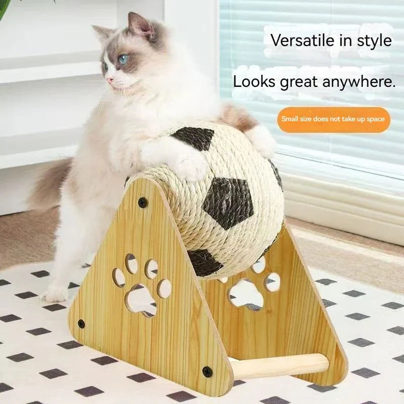 Mini Football Cat Exercise Training Toy Stand - Image 5