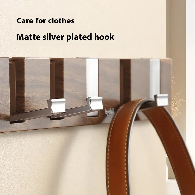 Pull & Hang Minimalist Wooden Wall Hanger - Image 3