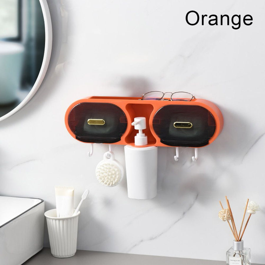 Wall-Mounted Waterproof Bathroom Storage Rack - Image 8