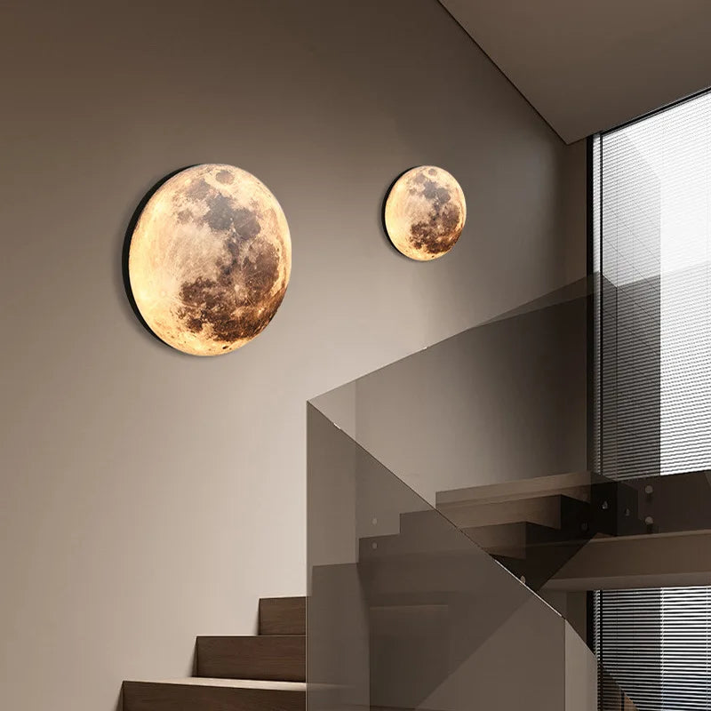 Moon Surface Artistic Modern Ceiling Lamp - Image 2