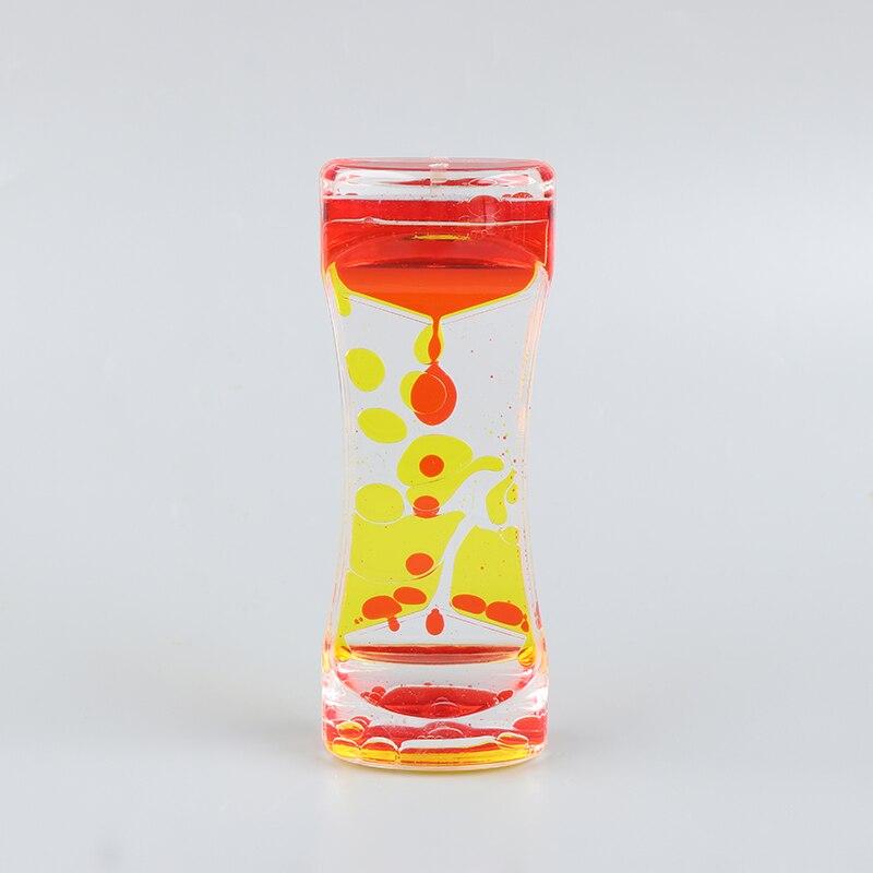 Sand Serenity Relaxing Liquid Motion Hourglass - Image 5