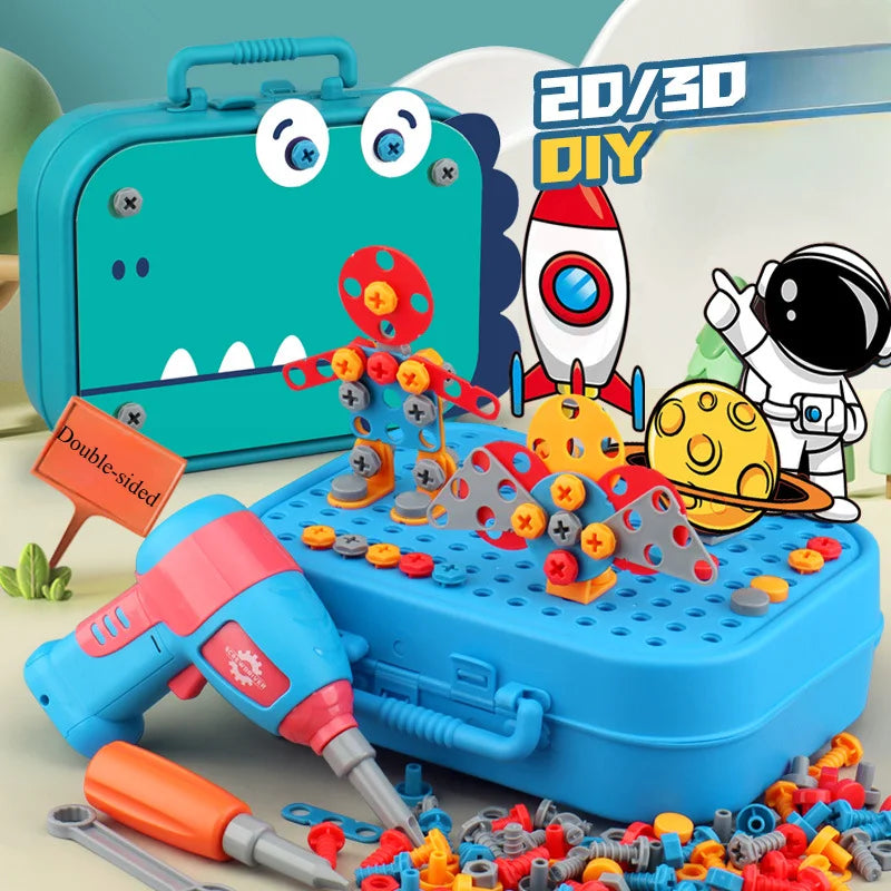 Little Mechanic Kids Toy Set - Image 2