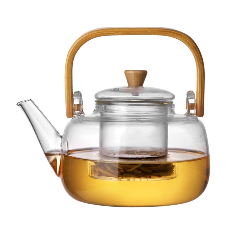 Meditative Eastern Style Heat Resistant Teapot - Image 6