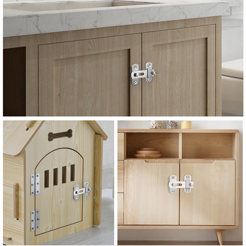 Sliding Simple Cabinet Closet Lock - Image 1