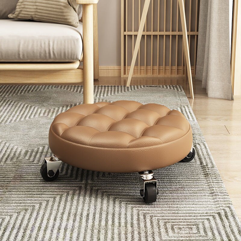Elegant Creative Aluminum Alloy Lazy Home Low Stool - Image 3