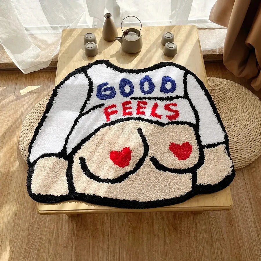 Good Feels Body Art Tufted Rug - Image 0