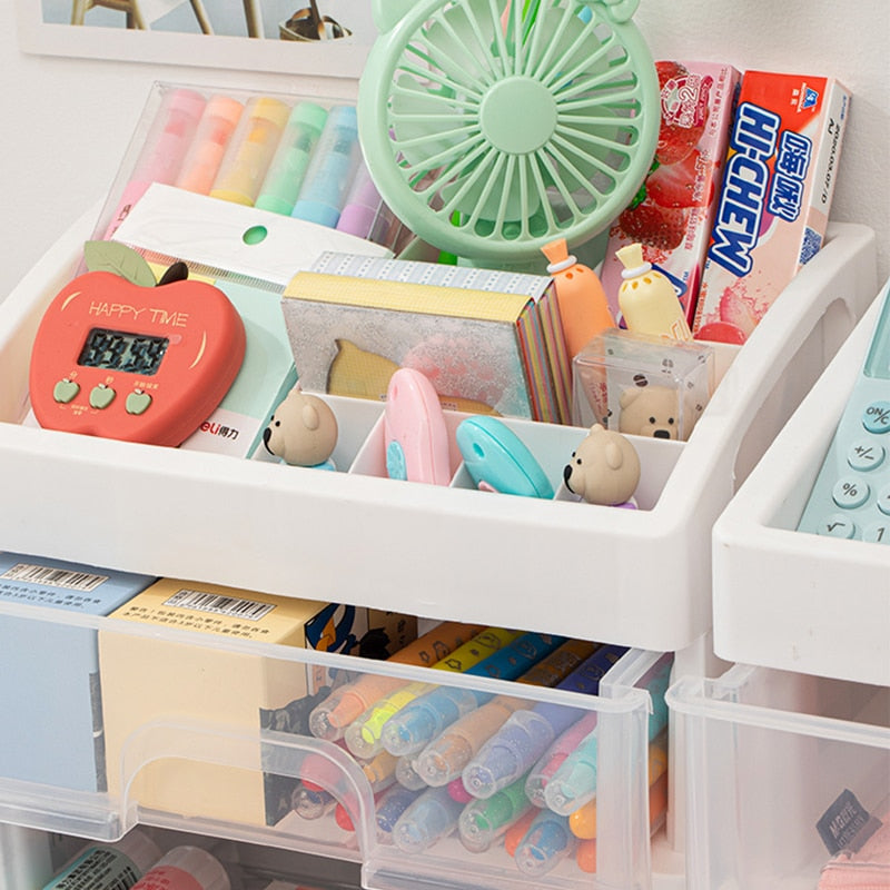 Tidy Tower Desk Organizer Storage Box - Image 6