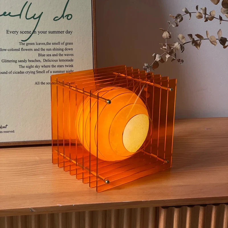 Glow Sphere Geometric Minimal Table Lamp - Image 3