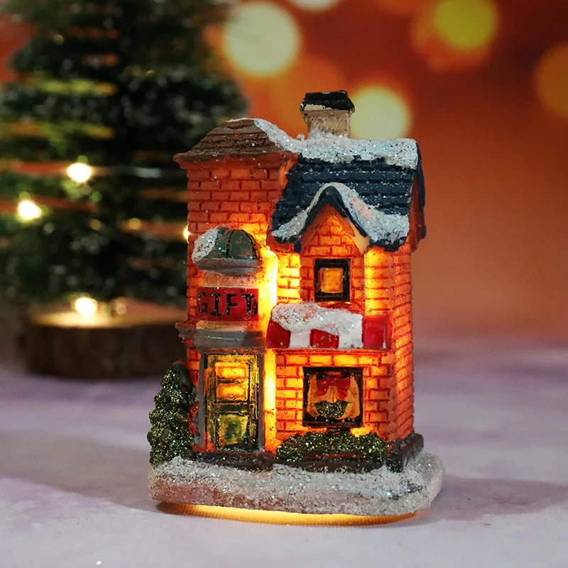 Winter Dreams LED Christmas House Figurines - Image 11