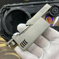 Mechanical Titanium EDC Stress Relief Lighter - Image 3
